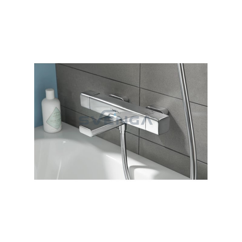 Hansgrohe Ecostat E virštinkinis termostatinis vonios maišytuvas