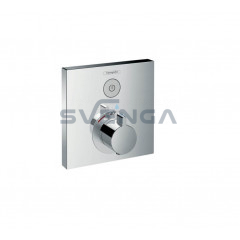 Hansgrohe ShowerSelect Glass Thermostat 15762000 potinkinis termostatinis dušo maišytuvas
