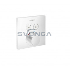 Hansgrohe ShowerSelect Glass Thermostat 15763 potinkinis termostatinis dušo maišytuvas, 2-iejų funkcijų