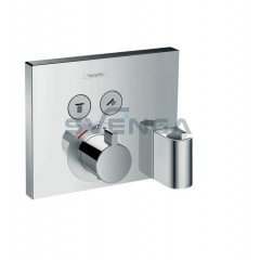 Hansgrohe ShowerSelect Glass Thermostat 15765 potinkinis termostatinis dušo maišytuvas, 2-iejų funkcijų