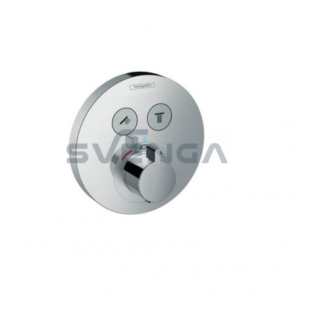Hansgrohe ShowerSelect S 15743 potinkinis termostatinis dušo maišytuvas, 2-iejų funkcijų