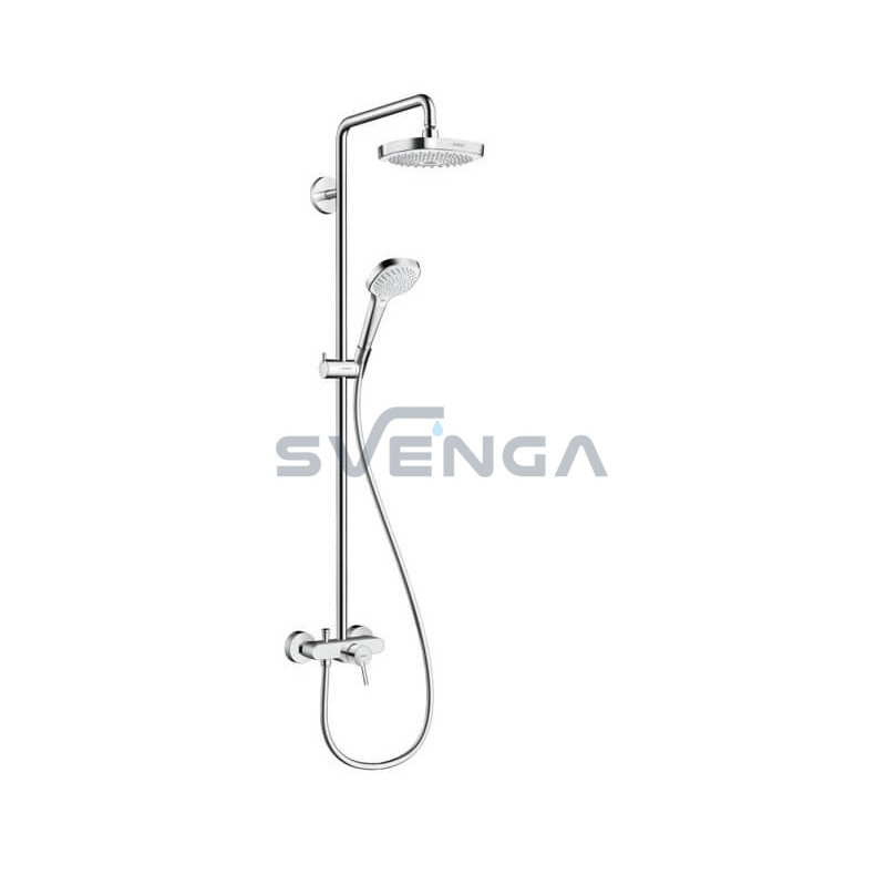 Hansgrohe Croma Select E Showerpipe 180 27258400 virštinkinė dušo sistema