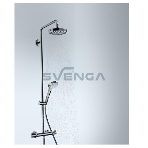 Hansgrohe Croma Select S Showerpipe EcoSmart 180 27254400 termostatinė dušo sistema