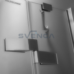 Roltechnik GR2 pusapvalė dušo kabina su dviejų elementų varstomomis durimis