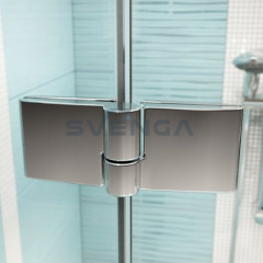 Ravak SmartLine SMSD2 + SMPS kvadratinė dušo kabina.