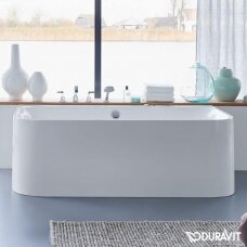 Duravit Happy D.2 akrilinė glaudžiama prie sienos vonia 1800x800 mm