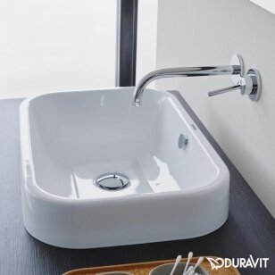 Duravit Happy D.2 pastatomas ant stalviršio praustuvas 600x400