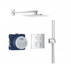 Grohe Grohtherm Cube potinkinis termostatinis dušo komplektas