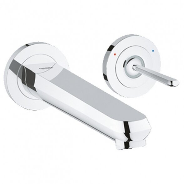 Grohe Eurodisc Joy sieninis praustuvo maišytuvas 226mm ilgio snapas su potinkine dalimi 2