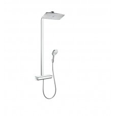 Hansgrohe Raindance E Showerpipe 360 EcoSmart 27286000 virštinkinė termostatinė dušo sistema