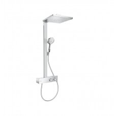 Hansgrohe Raindance E Showerpipe EcoSmart 27362000 virštinkinė termostatinė dušo sistema