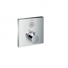 Hansgrohe ShowerSelect Glass Thermostat 15762000 potinkinis termostatinis dušo maišytuvas