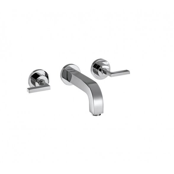 Hansgrohe Axor Citterio 226 mm 39315000 praustuvo maišytuvas iš sienos 4