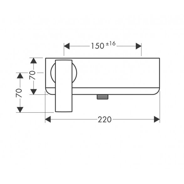 Hansgrohe Axor Citterio 39600000 dušo maišytuvas 2