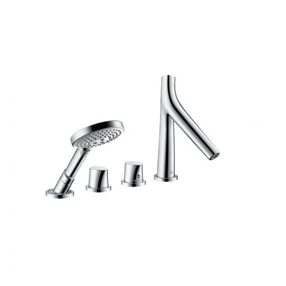 Hansgrohe Axor Starck Organic 12425000 įmontuojamas į vonios kraštą maišytuvas