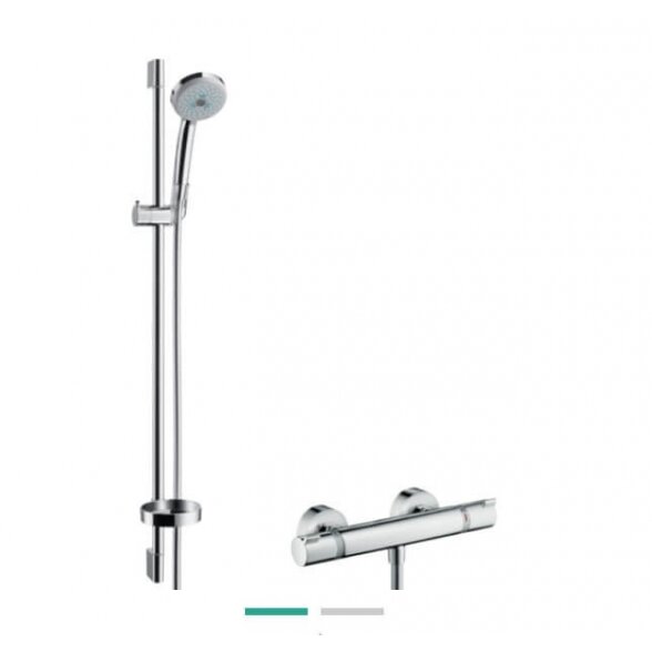 Hansgrohe Crometta 100 Shower termostatinis dušo komplektas