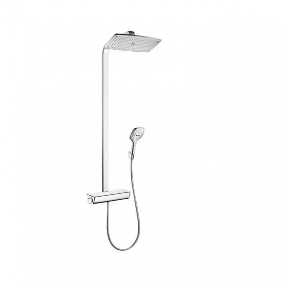 Hansgrohe Raindance E Showerpipe 360 27112000 virštinkinė termostatinė dušo sistema