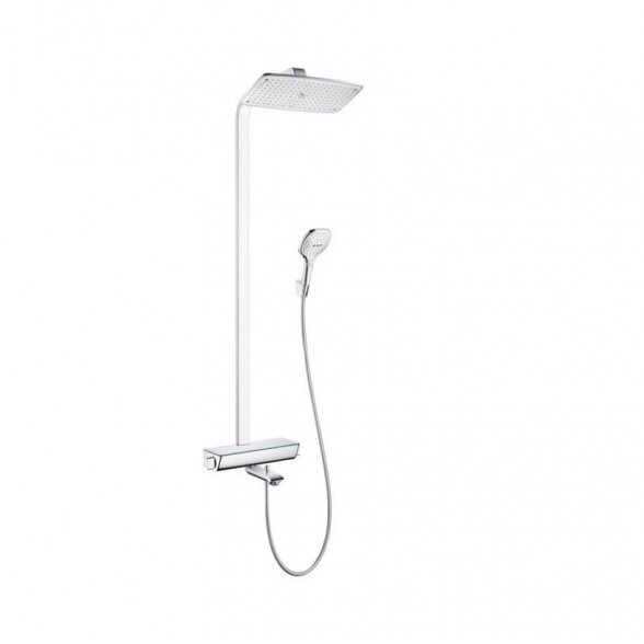 Hansgrohe Raindance E Showerpipe 360 27113000 virštinkinė termostatinė dušo sistema