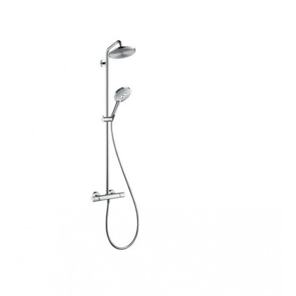 Hansgrohe Raindance S Showerpipe EcoSmart 240 27116000 virštinkinė termostatinė dušo sistema