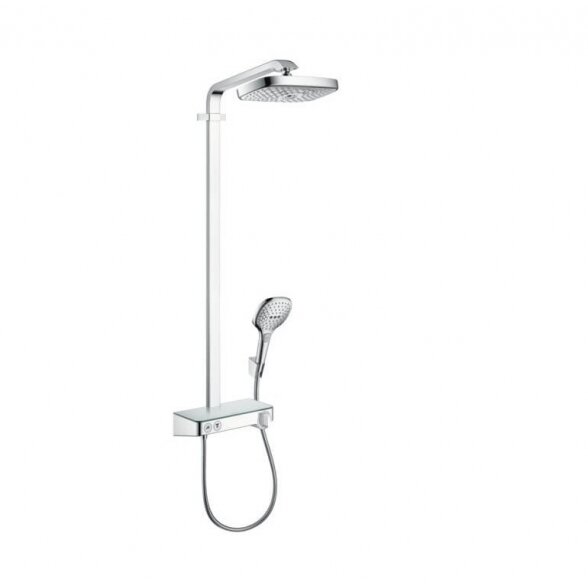 Hansgrohe Raindance Select E 300 27126000/27126400 virštinkinė termostatinė dušo sistema