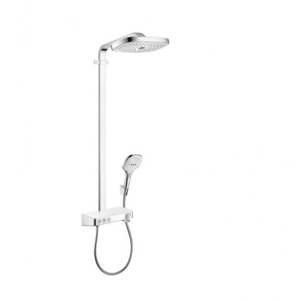 Hansgrohe Raindance Select E 300 27127000/27127400 virštinkinė termostatinė dušo sistema 1