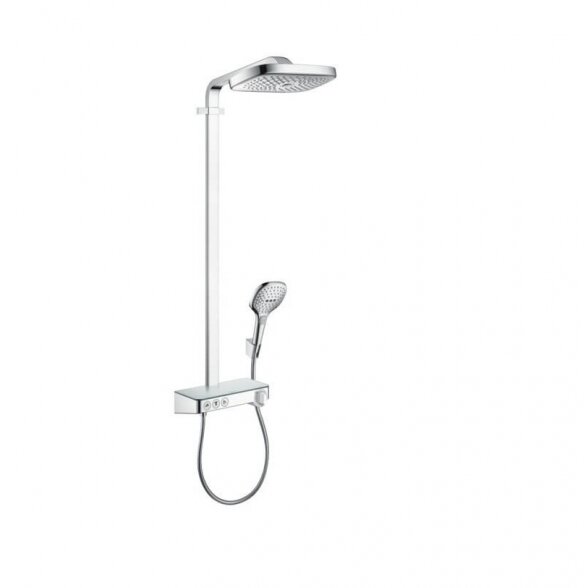 Hansgrohe Raindance Select E 300 27127000/27127400 virštinkinė termostatinė dušo sistema