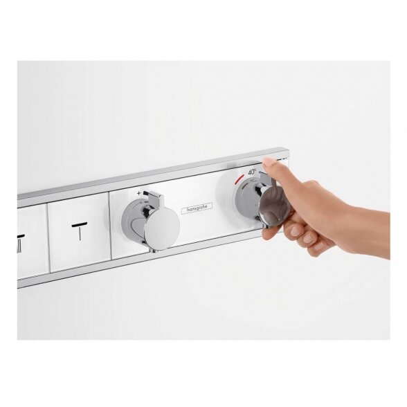 Hansgrohe RainSelect 15357 potinkinis termostatinis dušo maišytuvas, 4-ių funkcijų 3