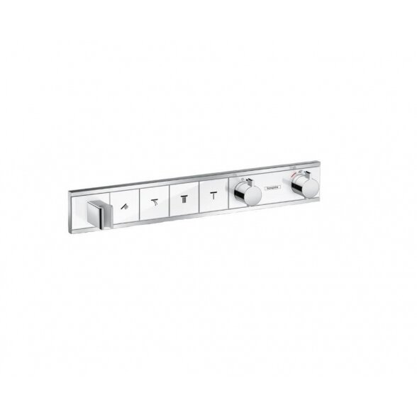 Hansgrohe RainSelect 15357 potinkinis termostatinis dušo maišytuvas, 4-ių funkcijų 5