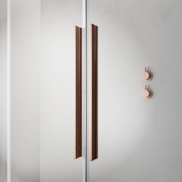 Radaway Furo Brushed Copper DWJ nišinės dušo durys 3