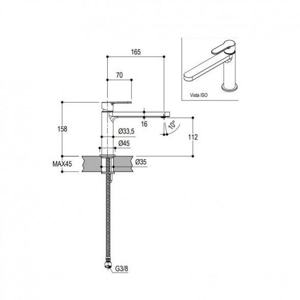 Ritmonio Tab PR37AA202 praustuvo maišytuvas 4