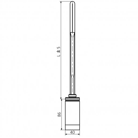 Terma ONE T 36X40 kaitinimo elementas 2