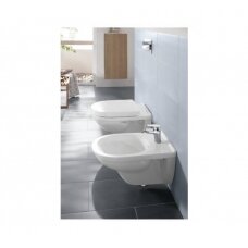 Villeroy & Boch O. Novo 56x36 pakabinama bidė su Ceramic Plus danga