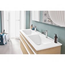 Villeroy & Boch Venticello 1300x500 baldinis/pakabinamas dviejų dubenų praustuvas