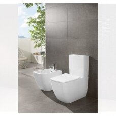 Villeroy & Boch Venticello 70x37,5 pastatomas klozetas su lėtaeigiu dangčiu