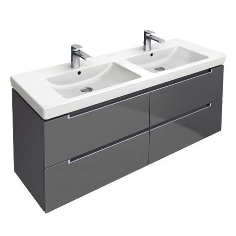 Villeroy & Boch Subway dviejų dubenų pakabinamas praustuvas 1300x470 1