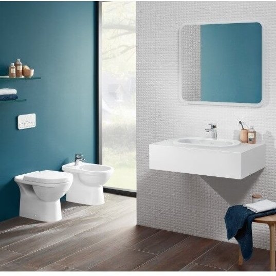 Villeroy & Boch O. Novo 57x36 pastatoma bidė su Ceramic Plus danga 1