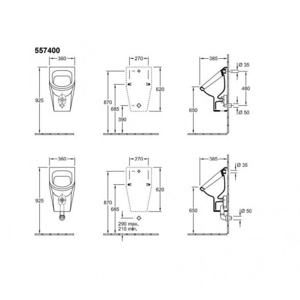 Villeroy & Boch Architectura pisuaras 2