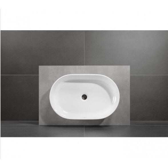 Villeroy & Boch Collaro 56x36 pastatomas ant stalviršio praustuvas, ovalus