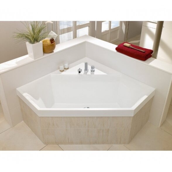 Villeroy & Boch Squaro kampinė akrilinė vonia 190x80 cm