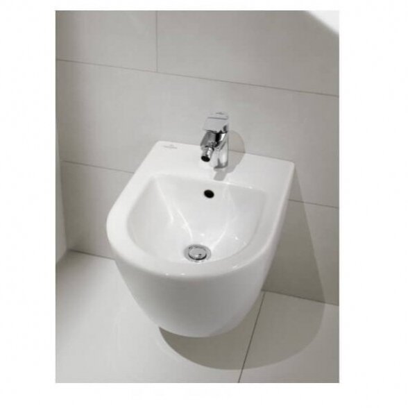 Villeroy & Boch Subway 2.0 48x35,5 pakabinama bidė su Ceramic Plus danga