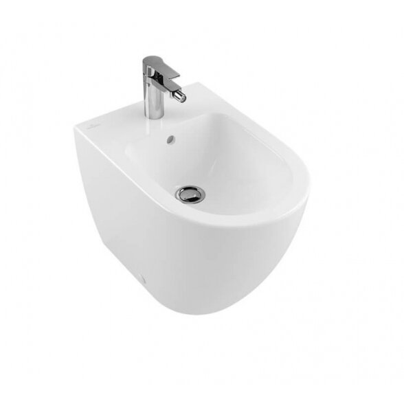 Villeroy & Boch Subway 2.0 56x37 pastatoma bidė su Ceramic Plus danga 3