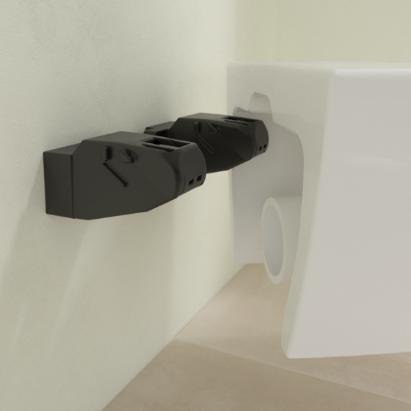 Villeroy & Boch Subway 2.0 pakabinamas Direct Flush WC su SlimSeat dangčiu 5