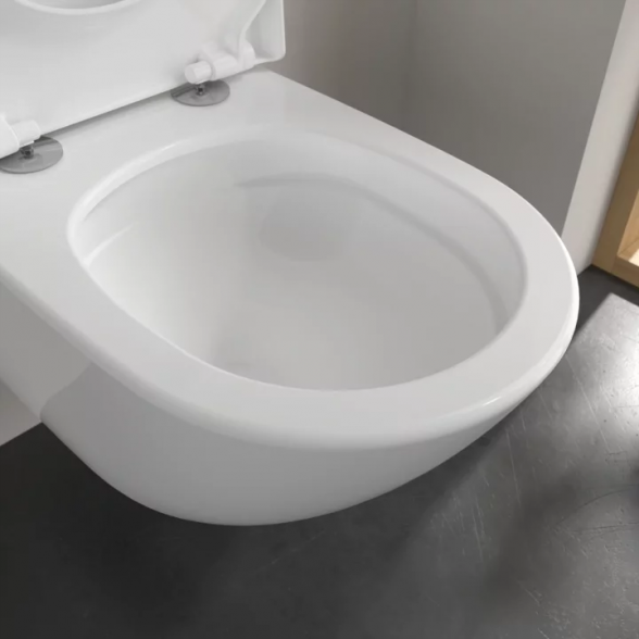 Villeroy & Boch Subway 3.0 pakabinamas Twist Flush WC su SlimSeat dangčiu 3