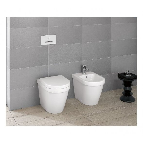 Villeroy & Boch Viconnect E300 klozeto vandens nuleidimo mygtukas baltos spalvos 3