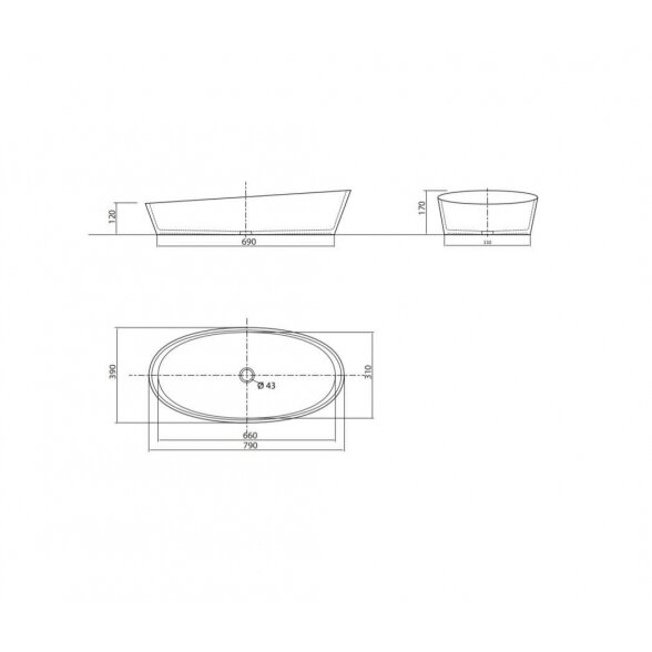 Vispool Aura Carmenta 790x390 pastatomas ant stalviršio praustuvas 4